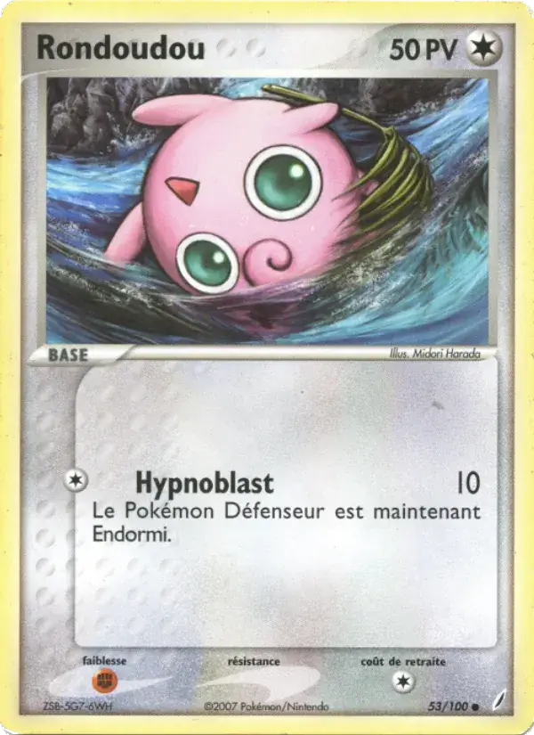 Rondoudou - 53/100 - EX Gardiens de Cristal