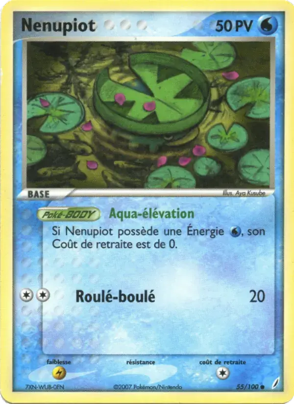Nénupiot - 55/100 - EX Gardiens de Cristal