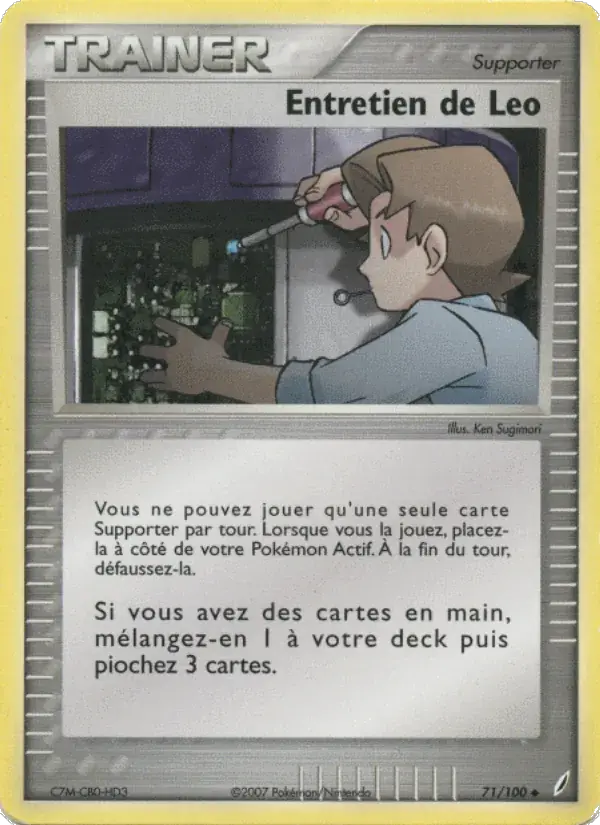Entretien de Leo - 71/100 - EX Gardiens de Cristal