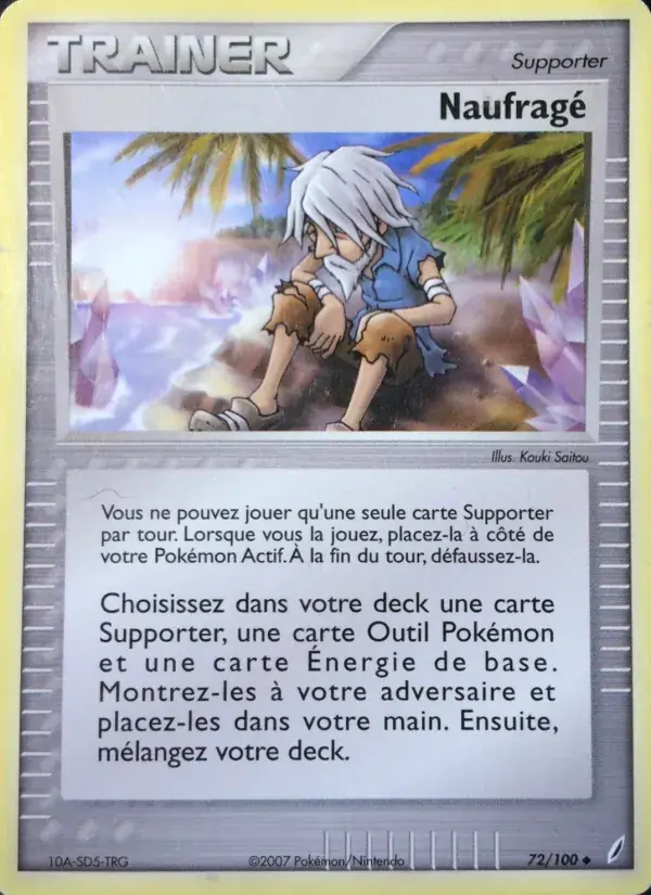 Naufragé - 72/100 - EX Gardiens de Cristal