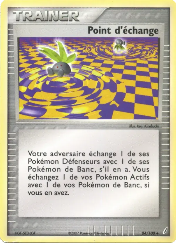 Point d'échange - 84/100 - EX Gardiens de Cristal