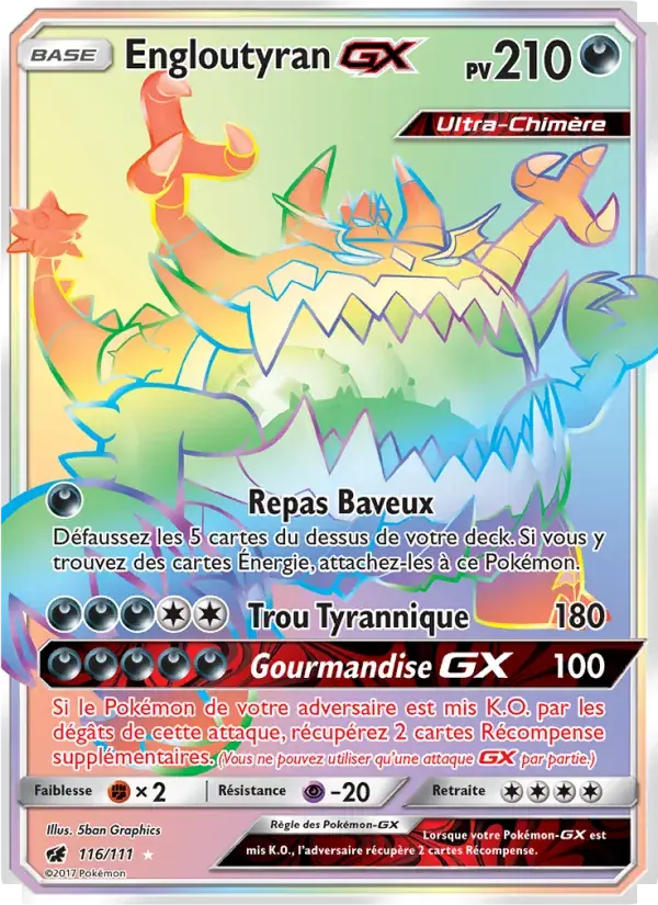 Engloutyran GX - 116/125 - Invasion Carmin