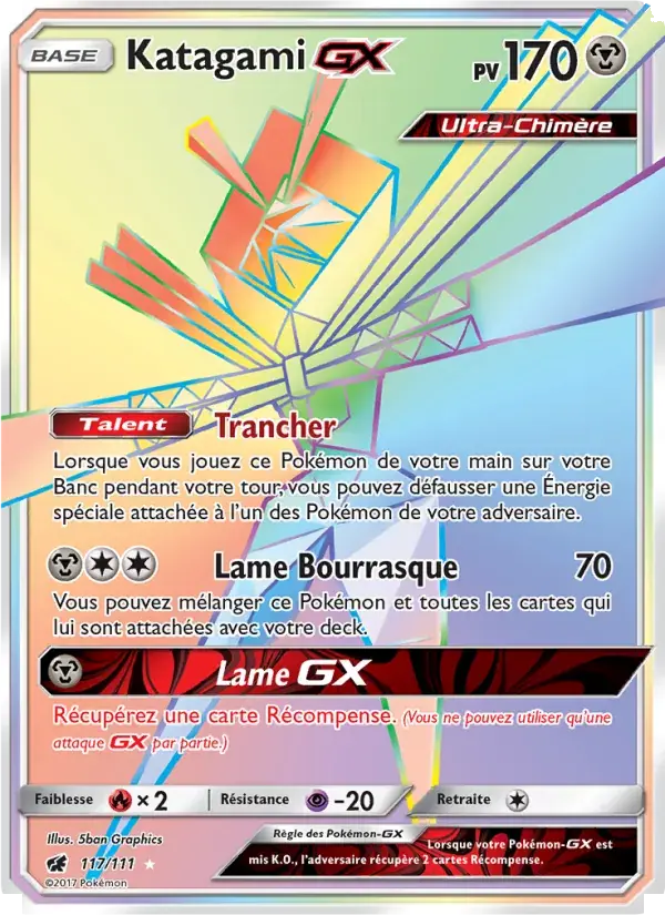 Katagami GX - 117/125 - Invasion Carmin