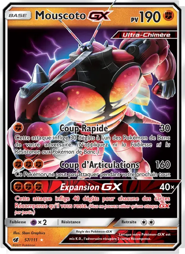Mouscoto GX - 57/125 - Invasion Carmin