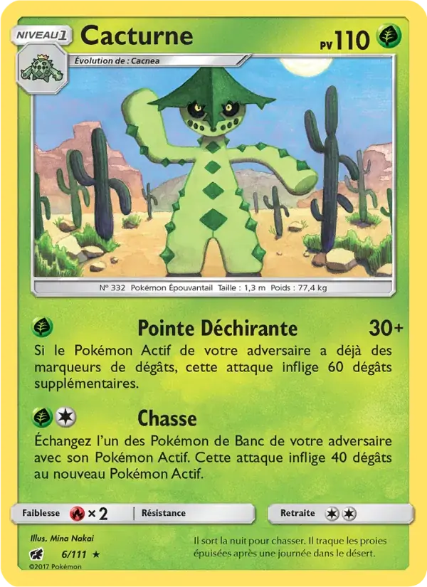 Cacturne - 6/125 - Invasion Carmin