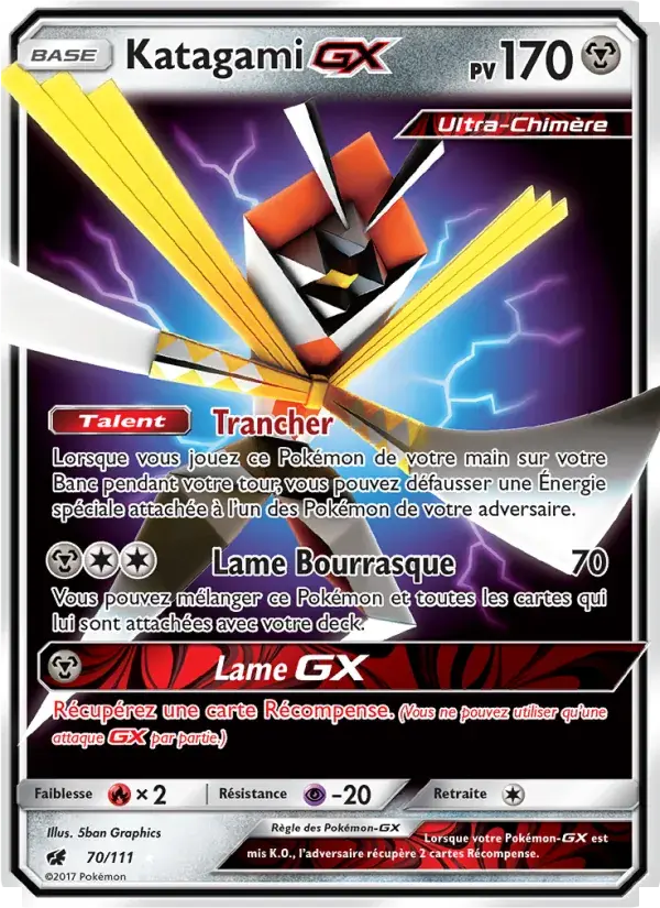 Katagami GX - 70/125 - Invasion Carmin