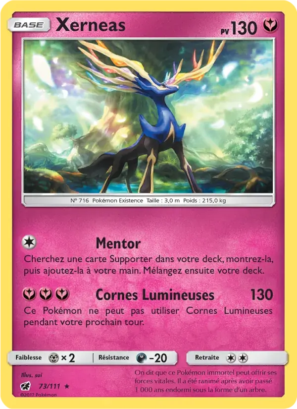 Xerneas - 73/125 - Invasion Carmin