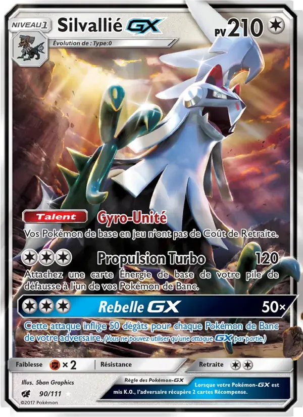 Silvallié GX - 90/125 - Invasion Carmin
