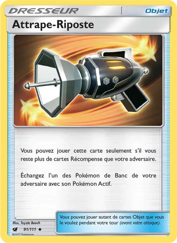 Attrape-Riposte - 91/125 - Invasion Carmin