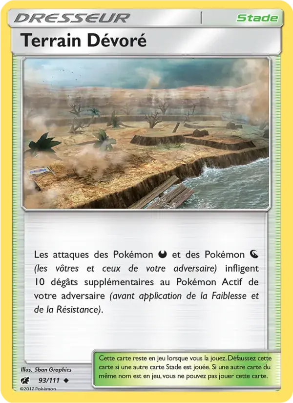 Terrain Dévoré - 93/125 - Invasion Carmin