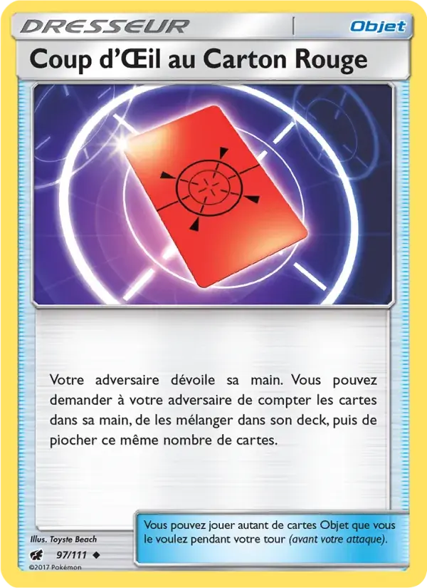 Coup d’Œil au Carton Rouge - 97/125 - Invasion Carmin