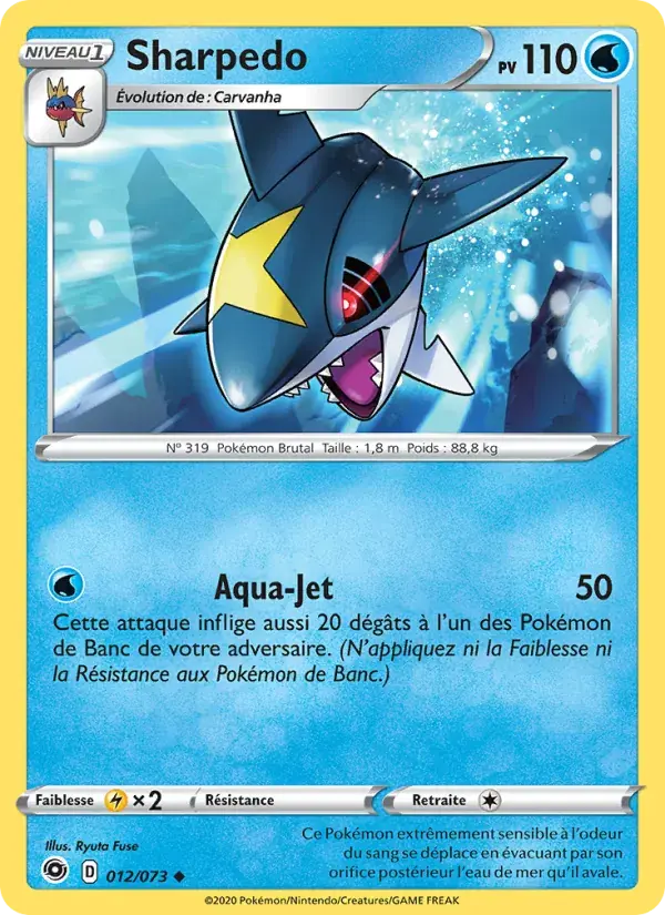 Sharpedo - 12/80 - La Voie du Maître