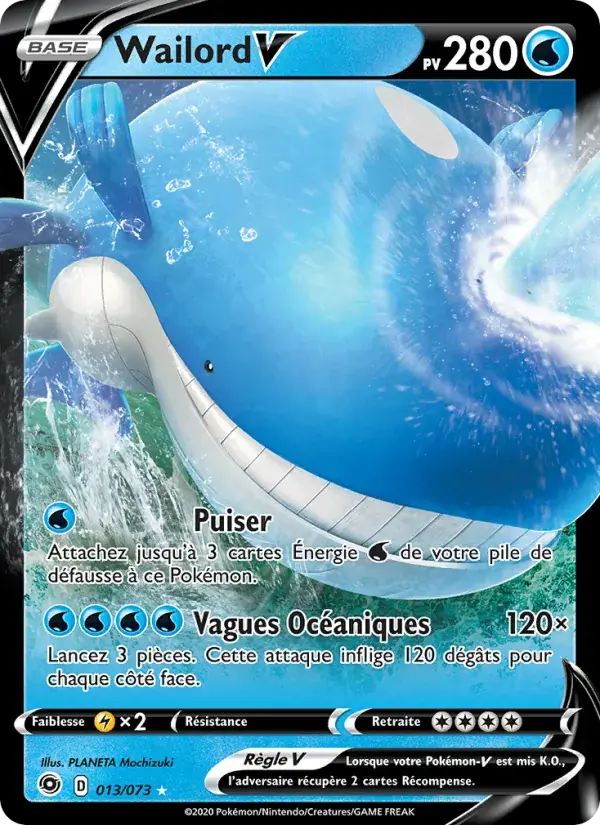 Wailord V - 13/80 - La Voie du Maître