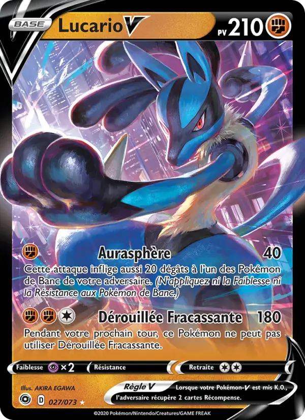 Lucario V - 27/80 - La Voie du Maître