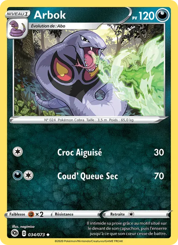 Arbok - 34/80 - La Voie du Maître