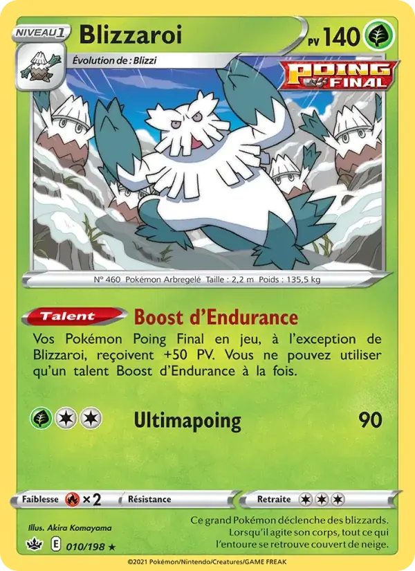Blizzaroi - 10/233 - Règne de Glace