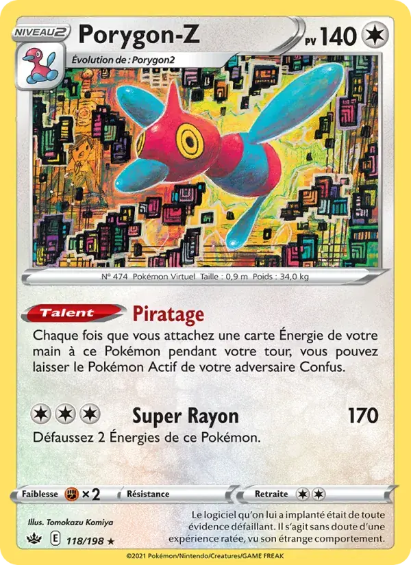 Porygon-Z - 118/233 - Règne de Glace