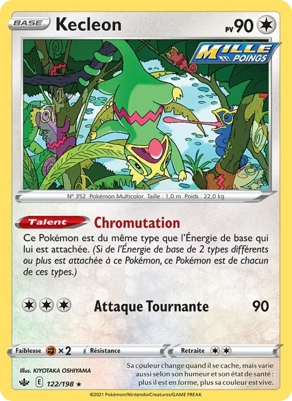 Kecleon - 122/233 - Règne de Glace