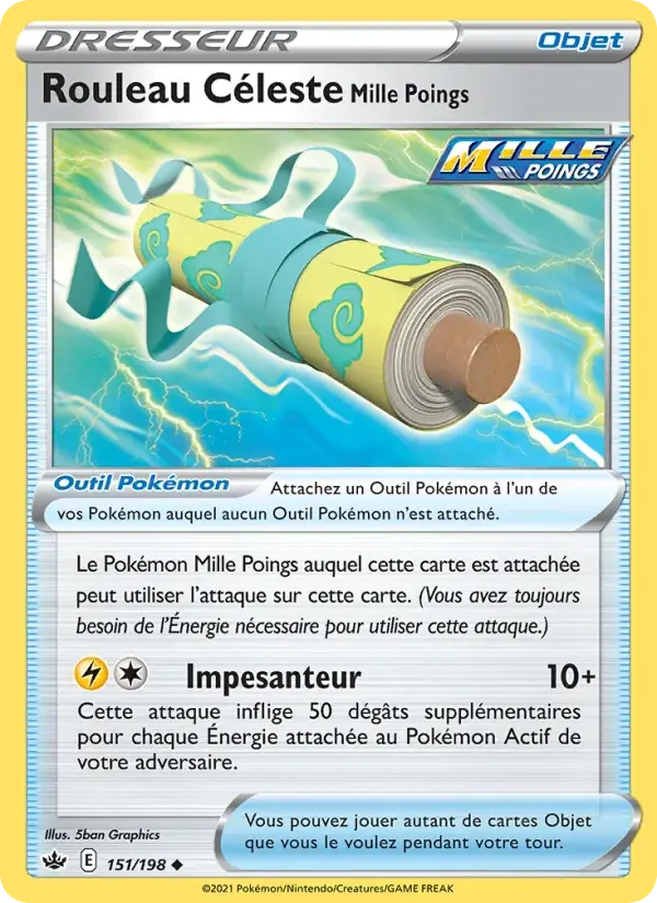 Rouleau Céleste Mille Poings - 151/233 - Règne de Glace