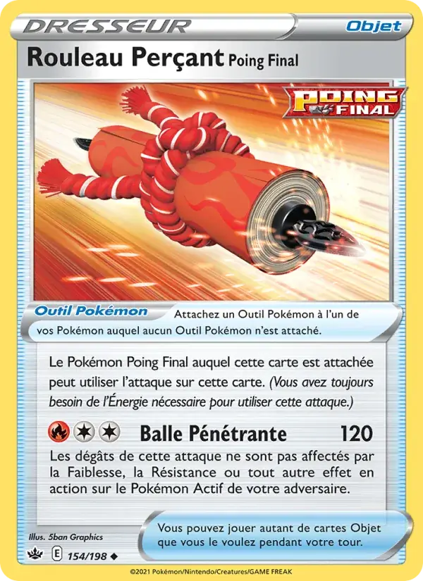 Rouleau Perçant Poing Final - 154/233 - Règne de Glace