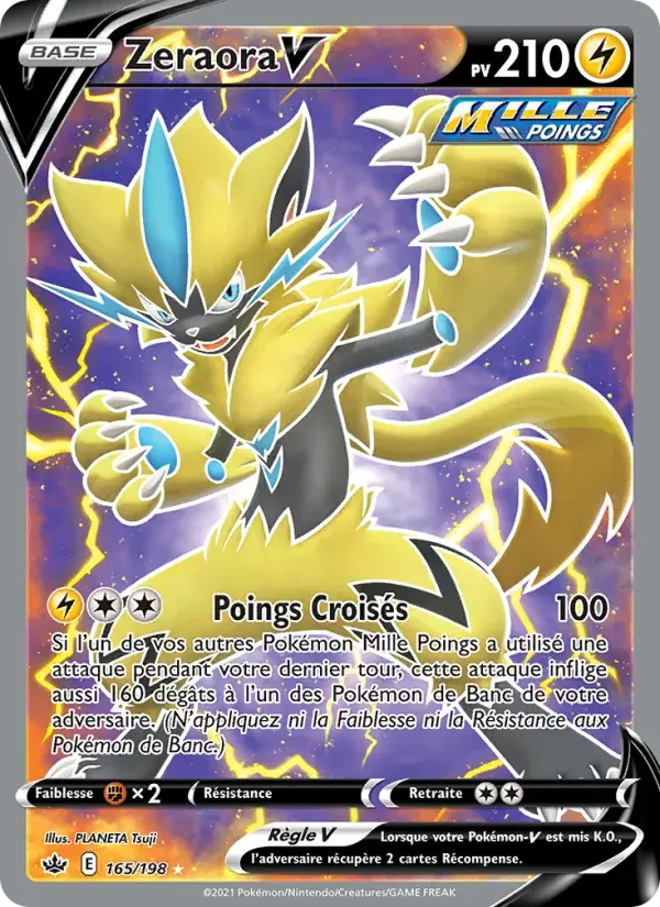 Zeraora V - 165/233 - Règne de Glace