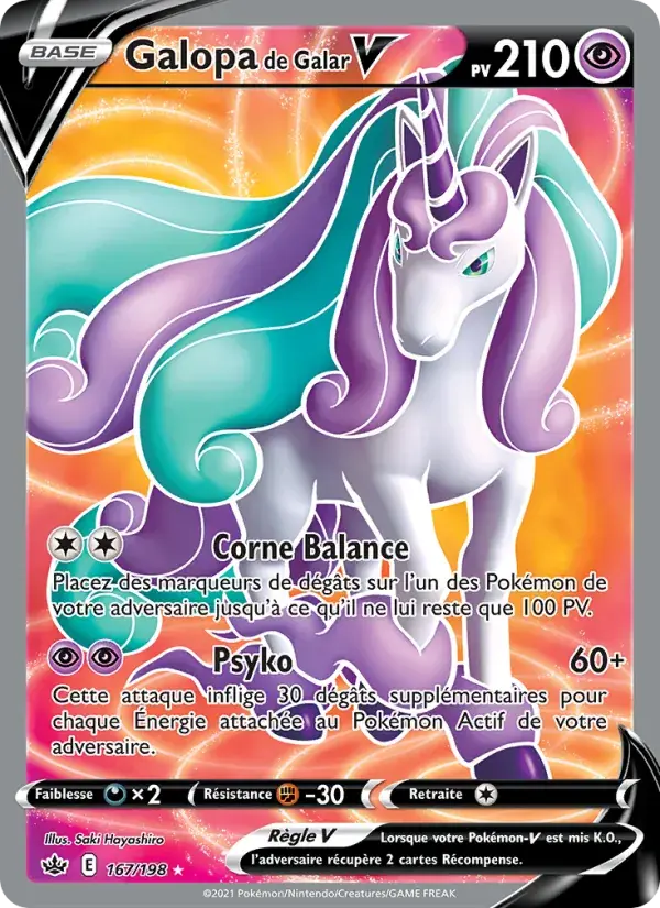 Galopa de Galar V - 167/233 - Règne de Glace