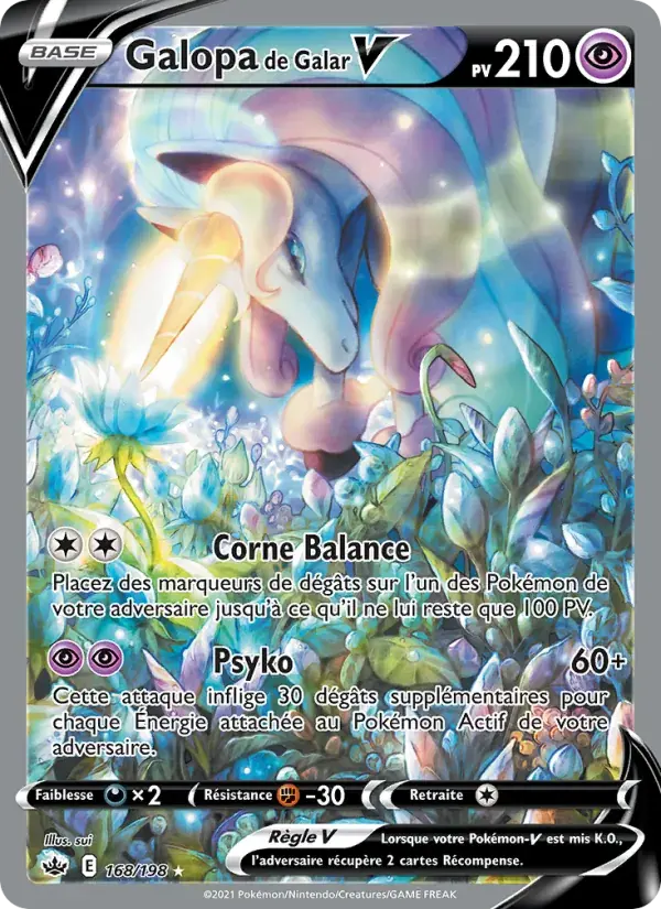 Galopa de Galar V - 168/233 - Règne de Glace