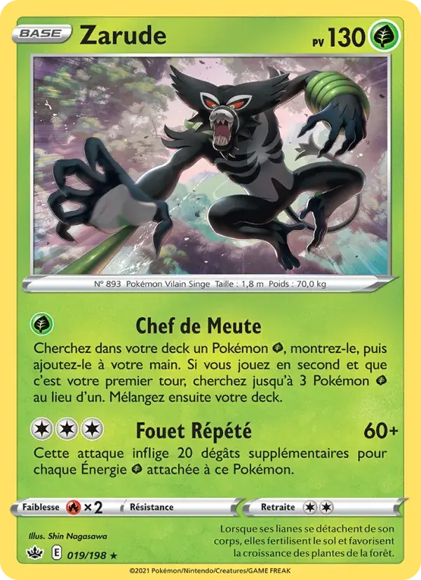 Zarude - 19/233 - Règne de Glace