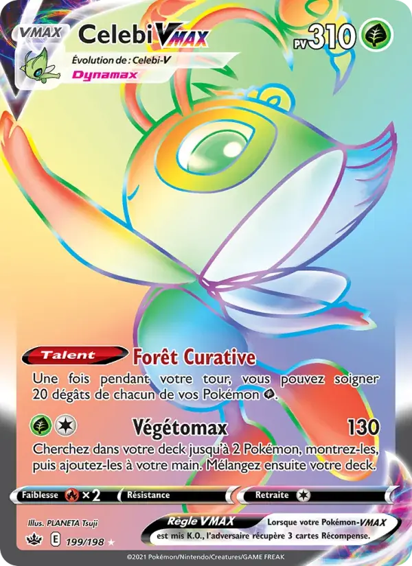 Celebi VMAX - 199/233 - Règne de Glace