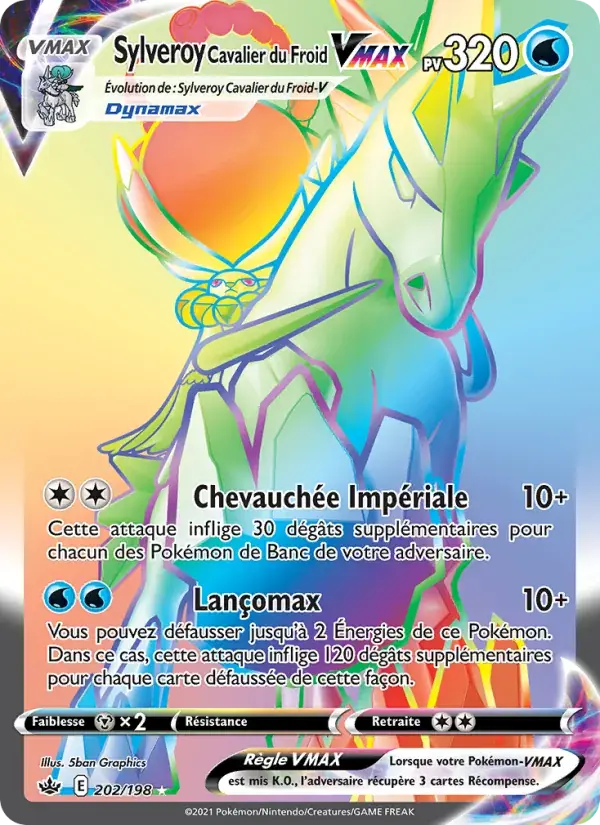Sylveroy Cavalier du Froid VMAX - 202/233 - Règne de Glace