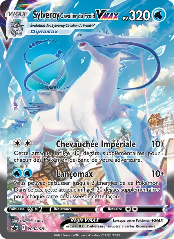 Sylveroy Cavalier du Froid VMAX - 203/233 - Règne de Glace