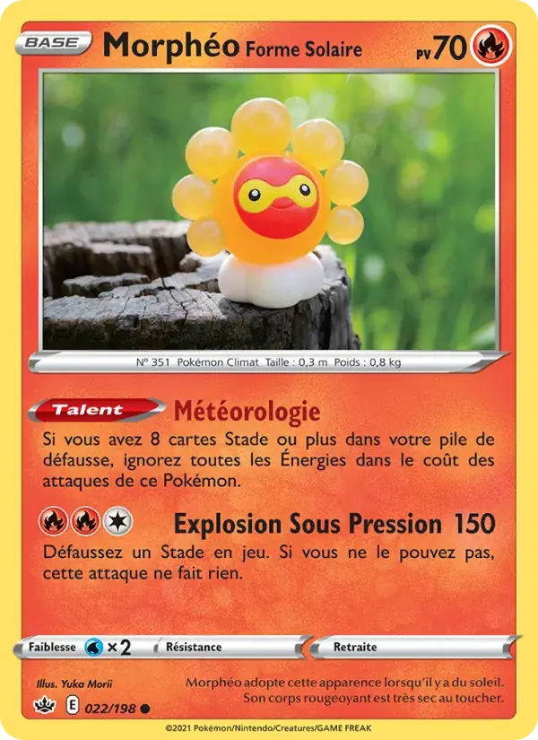 Morphéo Forme Solaire - 22/233 - Règne de Glace