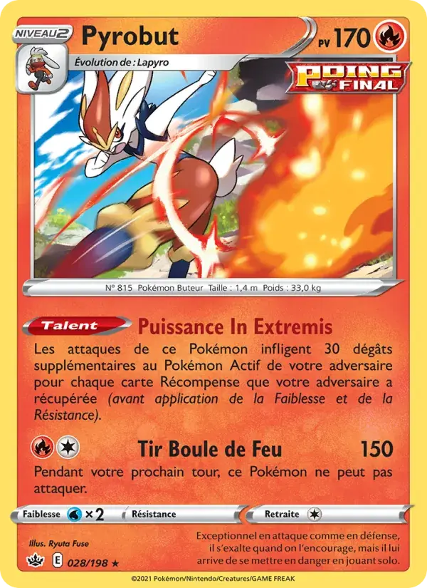 Pyrobut - 28/233 - Règne de Glace