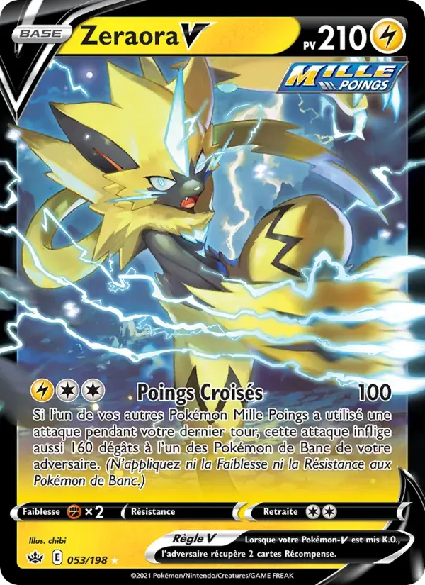 Zeraora V - 53/233 - Règne de Glace