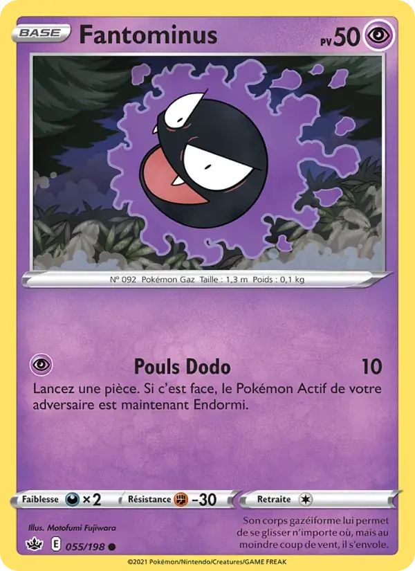 Fantominus - 55/233 - Règne de Glace