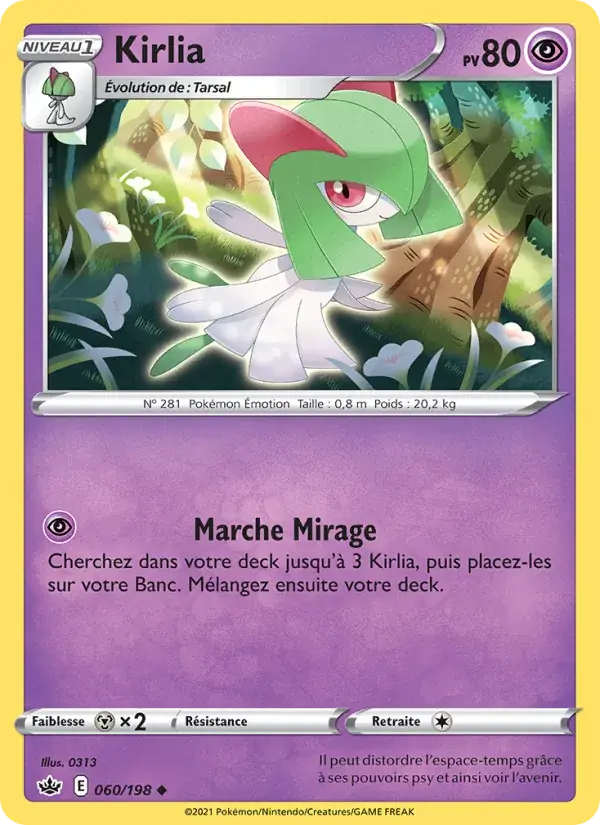 Kirlia - 60/233 - Règne de Glace