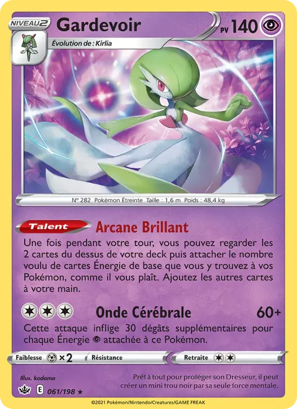 Gardevoir - 61/233 - Règne de Glace