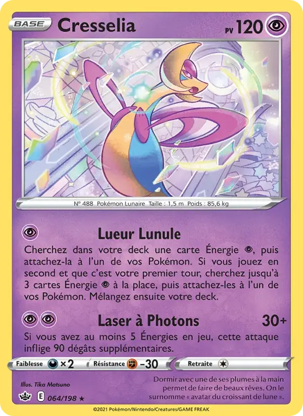 Cresselia - 64/233 - Règne de Glace