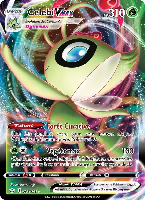 Celebi VMAX - 8/233 - Règne de Glace