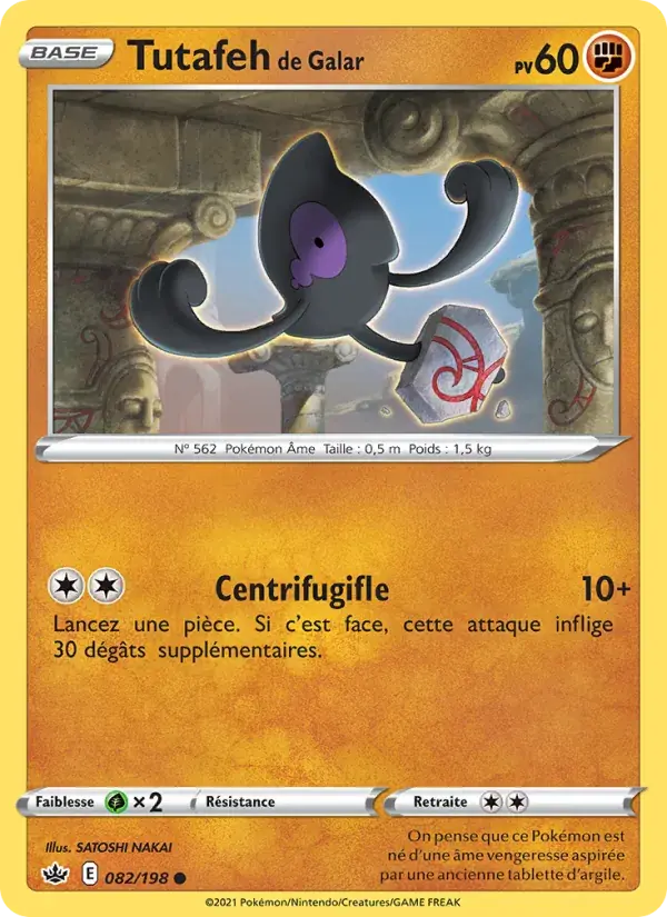 Tutafeh de Galar - 82/233 - Règne de Glace