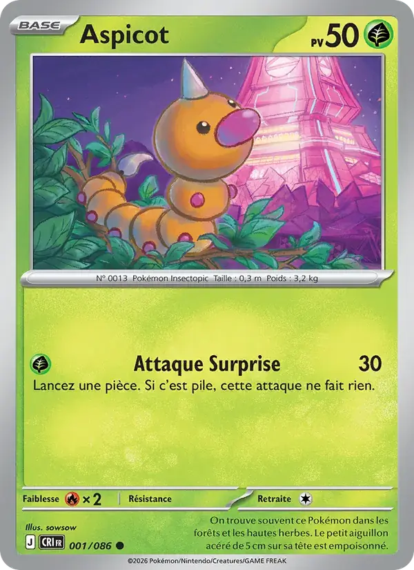 Aspicot - 001/122 - Chaos Ascendant