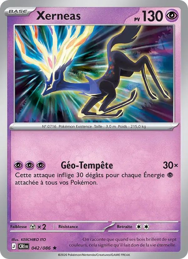 Xerneas - 042/122 - Chaos Ascendant
