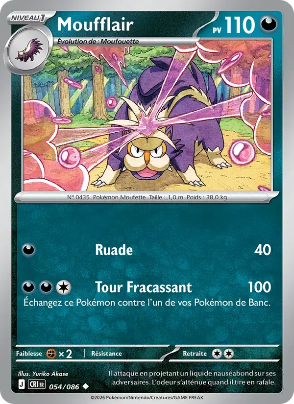 Moufflair - 054/122 - Chaos Ascendant