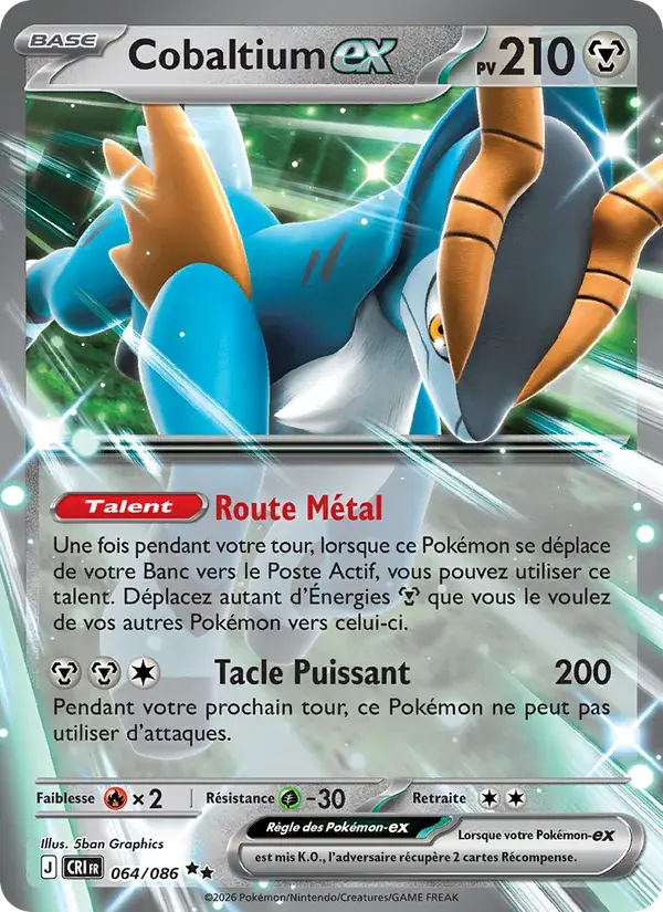 Cobaltium-ex - 064/122 - Chaos Ascendant