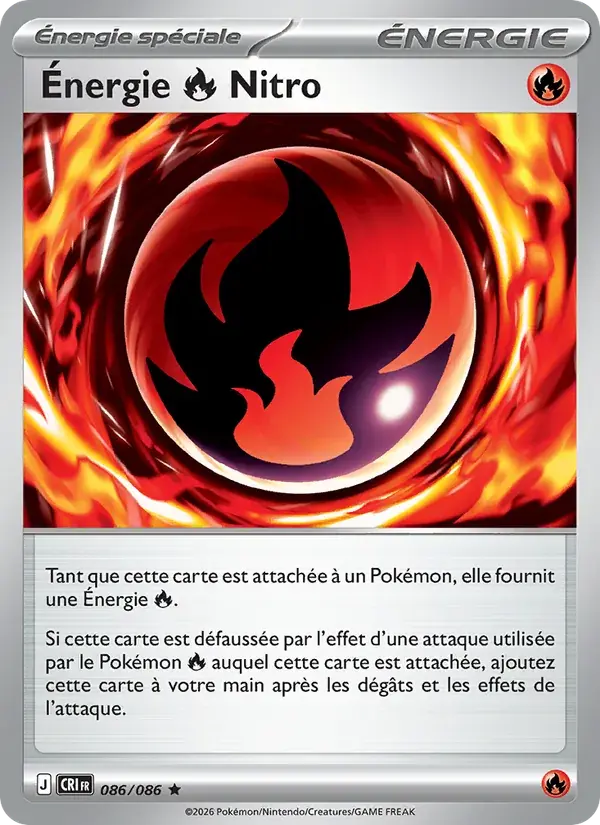 Énergie Fire Nitro - 086/122 - Chaos Ascendant