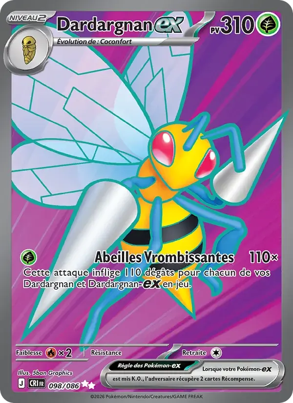 Dardargnan-ex - 098/122 - Chaos Ascendant