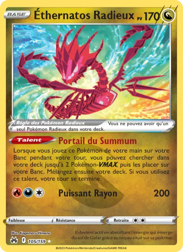 Éthernatos Radieux - 105/160 - Zénith Suprême