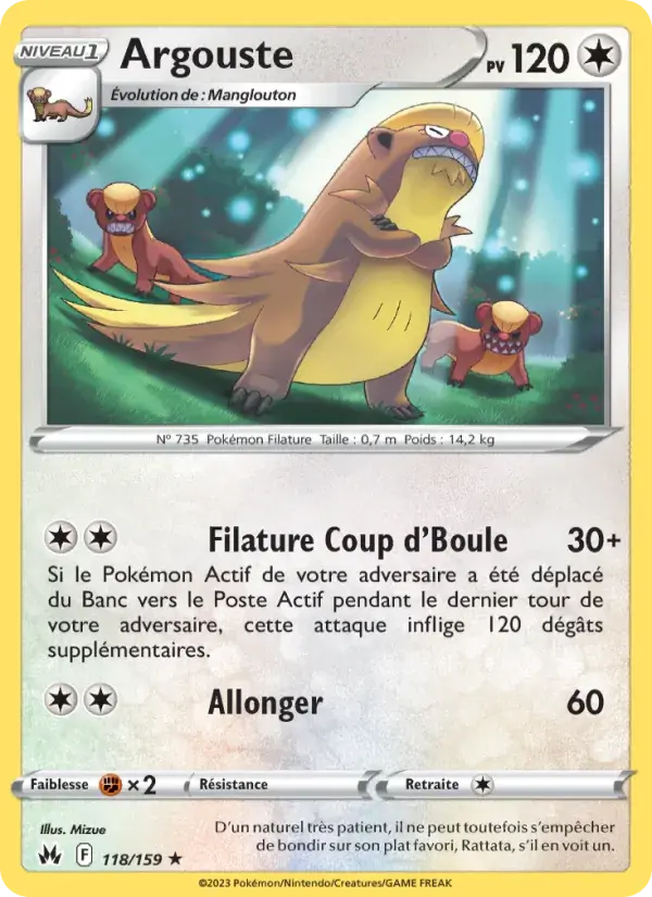 Argouste - 118/160 - Zénith Suprême