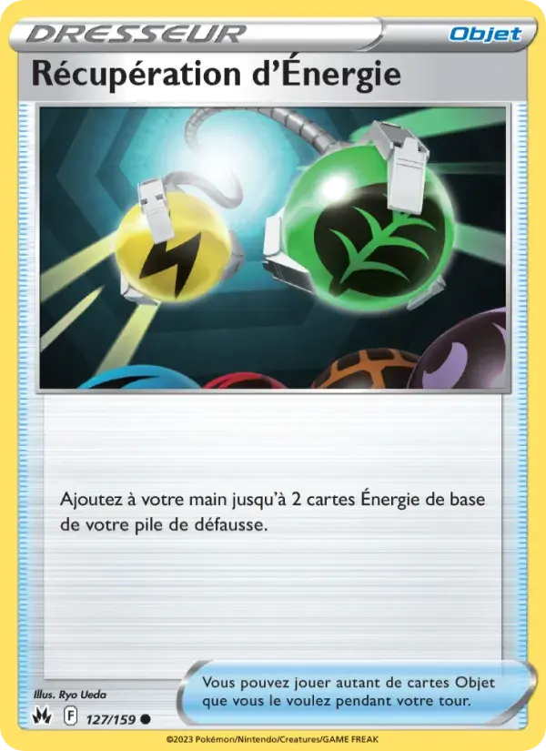 Récupération d'Énergie - 127/160 - Zénith Suprême