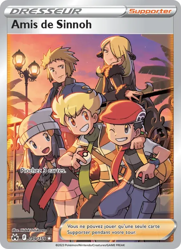 Amis de Sinnoh - 149/160 - Zénith Suprême